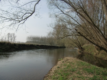 Roerdalen-Vlodrop NL : Die Roer ( dt. Rur ) in Vlodrop